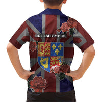 British Empire Family Matching Off Shoulder Maxi Dress and Hawaiian Shirt Rule Britannia - Wonder Print Shop