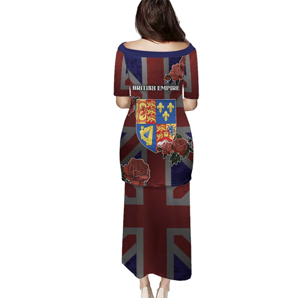British Empire Family Matching Puletasi and Hawaiian Shirt Rule Britannia - Wonder Print Shop