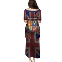 British Empire Family Matching Puletasi and Hawaiian Shirt Rule Britannia - Wonder Print Shop