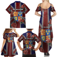 British Empire Family Matching Summer Maxi Dress and Hawaiian Shirt Rule Britannia - Wonder Print Shop