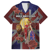 British Empire Hawaiian Shirt Rule Britannia - Wonder Print Shop