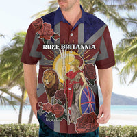 British Empire Hawaiian Shirt Rule Britannia - Wonder Print Shop