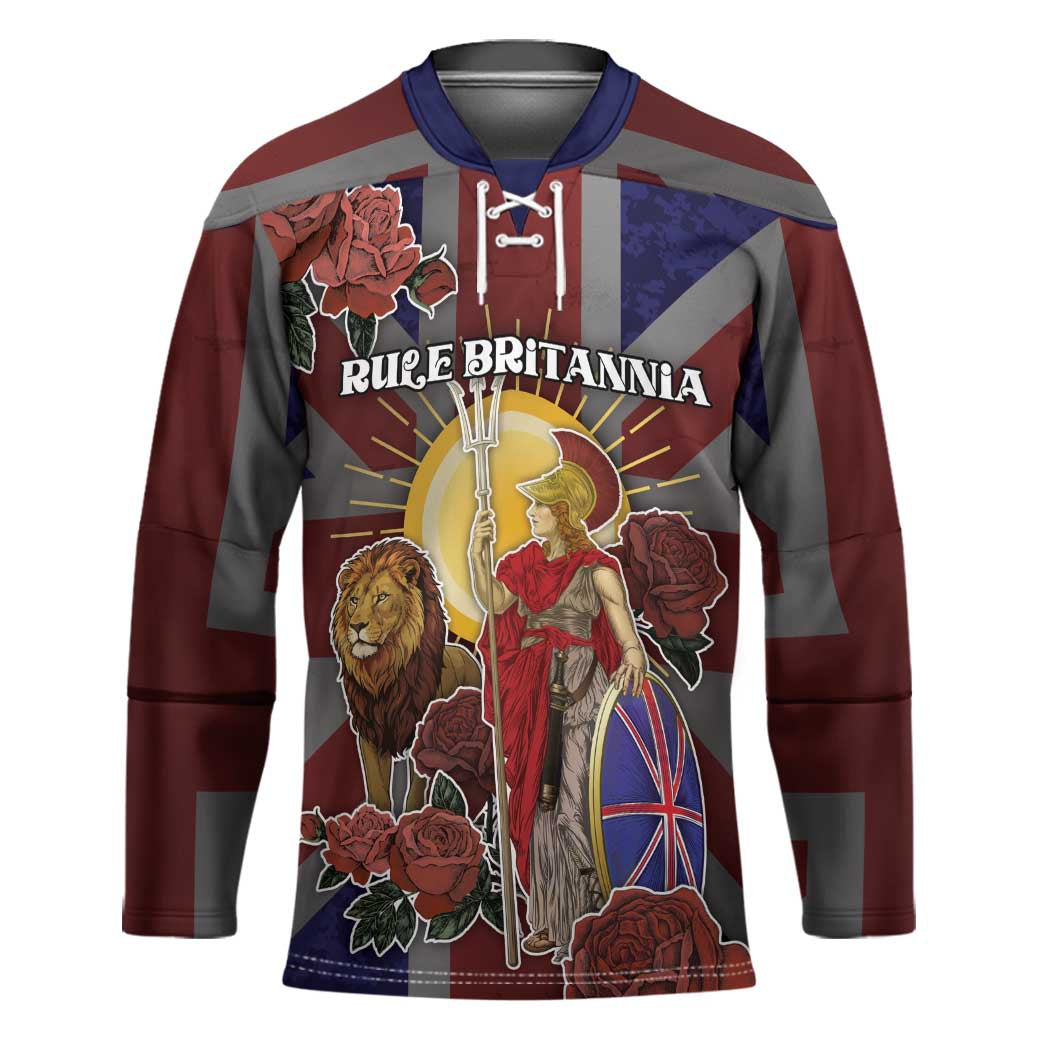 British Empire Hockey Jersey Rule Britannia - Wonder Print Shop