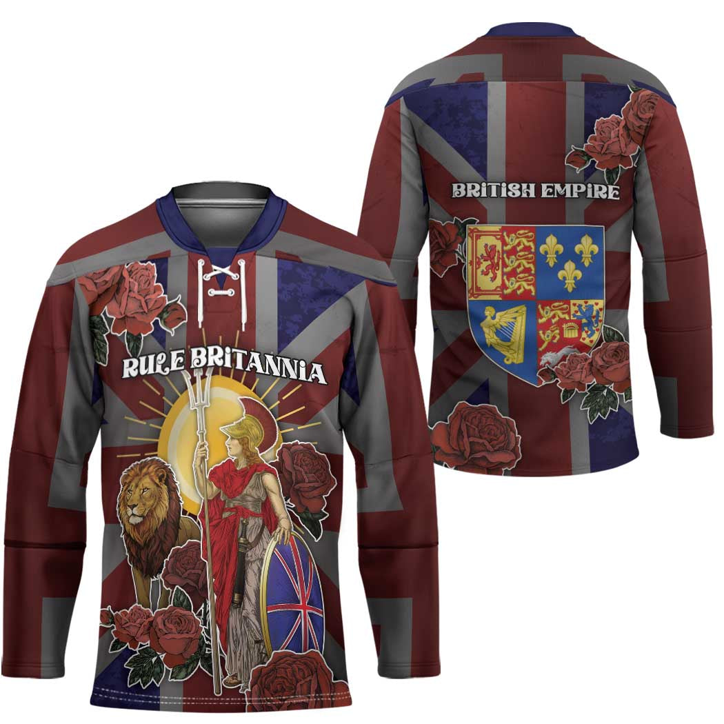 British Empire Hockey Jersey Rule Britannia - Wonder Print Shop