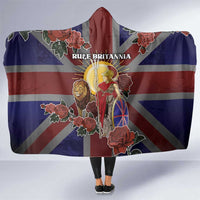 British Empire Hooded Blanket Rule Britannia - Wonder Print Shop