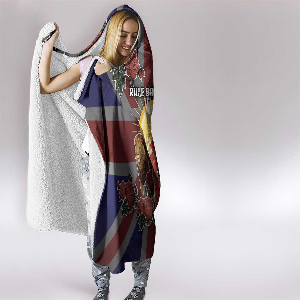 British Empire Hooded Blanket Rule Britannia - Wonder Print Shop