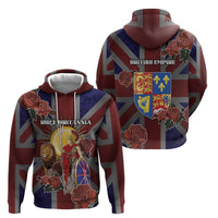 British Empire Hoodie Rule Britannia - Wonder Print Shop