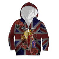 British Empire Kid Hoodie Rule Britannia - Wonder Print Shop