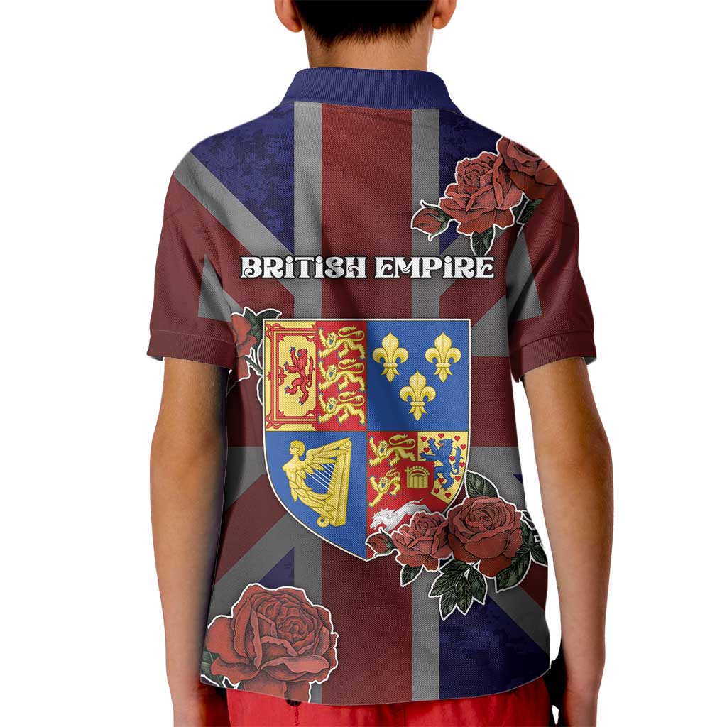 British Empire Kid Polo Shirt Rule Britannia - Wonder Print Shop