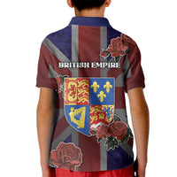 British Empire Kid Polo Shirt Rule Britannia - Wonder Print Shop