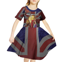 British Empire Kid Short Sleeve Dress Rule Britannia - Wonder Print Shop