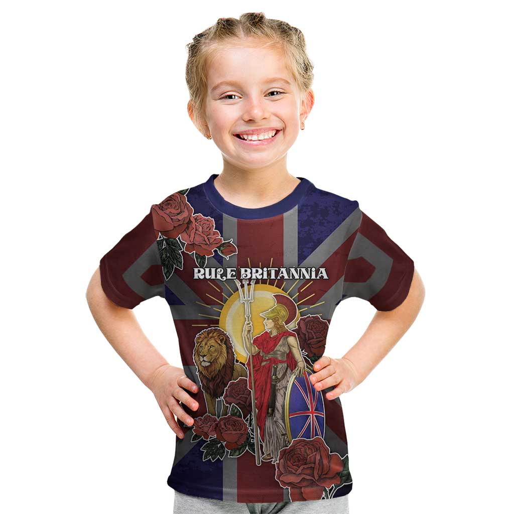 British Empire Kid T Shirt Rule Britannia - Wonder Print Shop