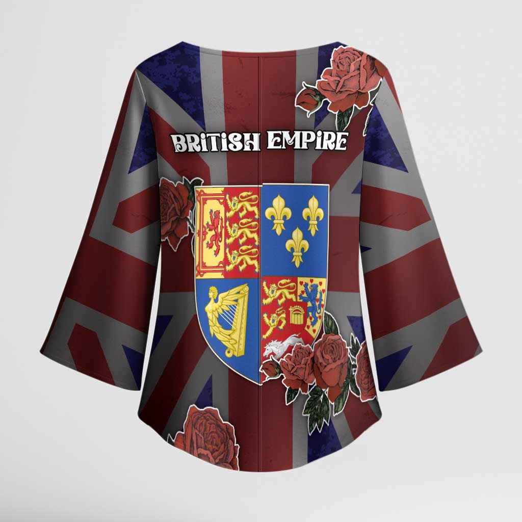 British Empire Kimono Sleeve Blouse Rule Britannia - Wonder Print Shop