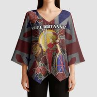 British Empire Kimono Sleeve Blouse Rule Britannia - Wonder Print Shop