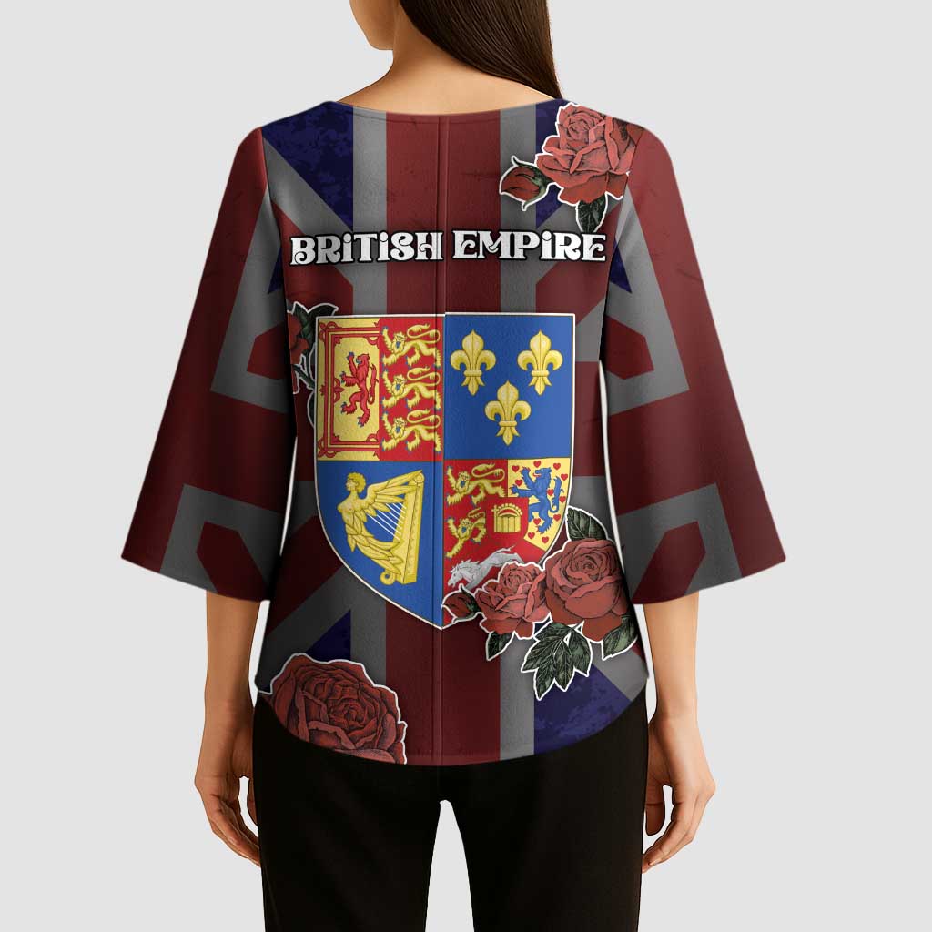 British Empire Kimono Sleeve Blouse Rule Britannia - Wonder Print Shop