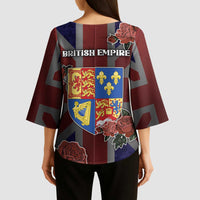 British Empire Kimono Sleeve Blouse Rule Britannia - Wonder Print Shop