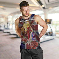 British Empire Men Tank Top Rule Britannia - Wonder Print Shop