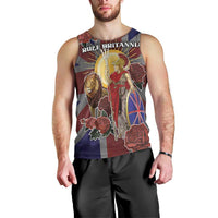 British Empire Men Tank Top Rule Britannia - Wonder Print Shop