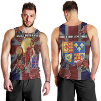 British Empire Men Tank Top Rule Britannia - Wonder Print Shop