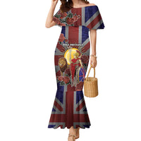 British Empire Mermaid Dress Rule Britannia - Wonder Print Shop