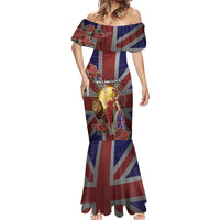 British Empire Mermaid Dress Rule Britannia - Wonder Print Shop