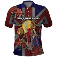 British Empire Polo Shirt Rule Britannia - Wonder Print Shop