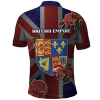 British Empire Polo Shirt Rule Britannia - Wonder Print Shop