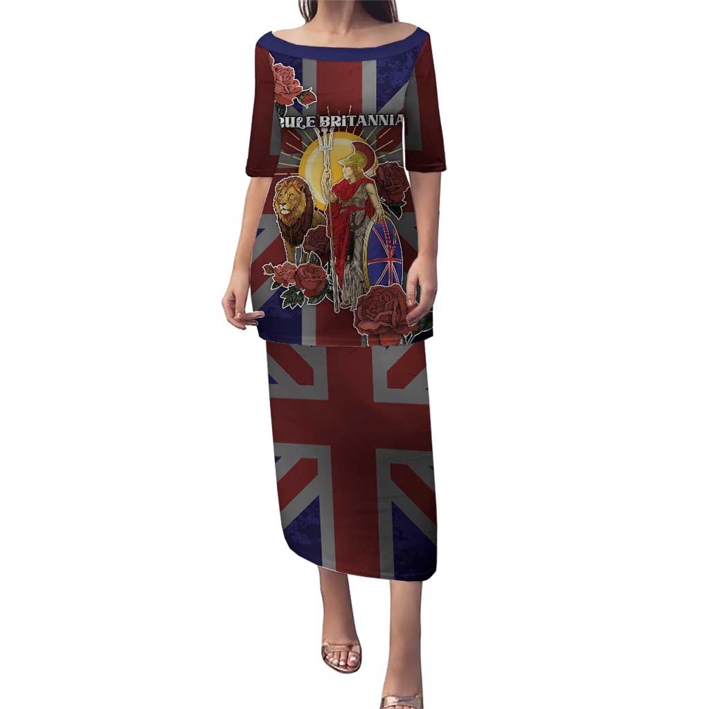 British Empire Puletasi Rule Britannia - Wonder Print Shop