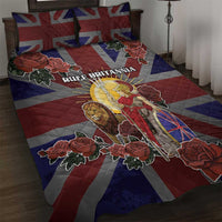 British Empire Quilt Bed Set Rule Britannia - Wonder Print Shop