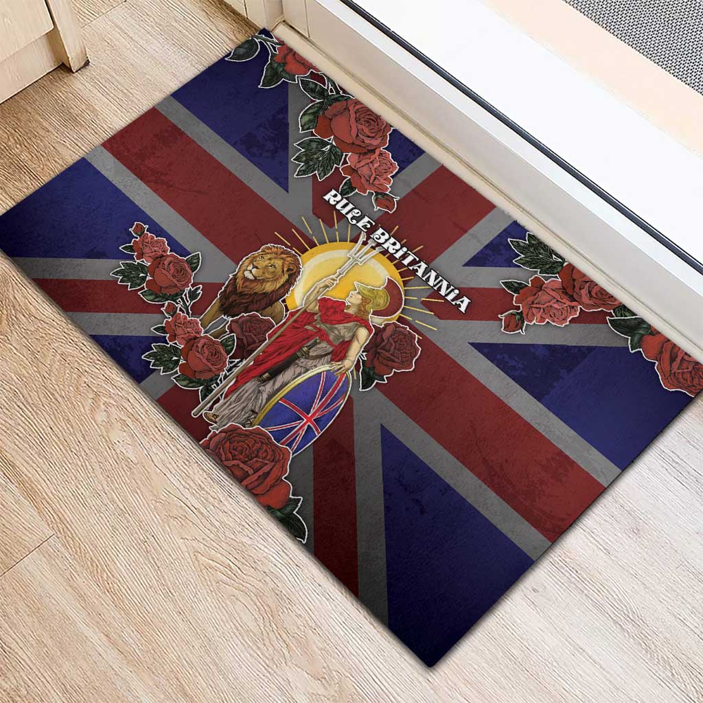 British Empire Rubber Doormat Rule Britannia - Wonder Print Shop