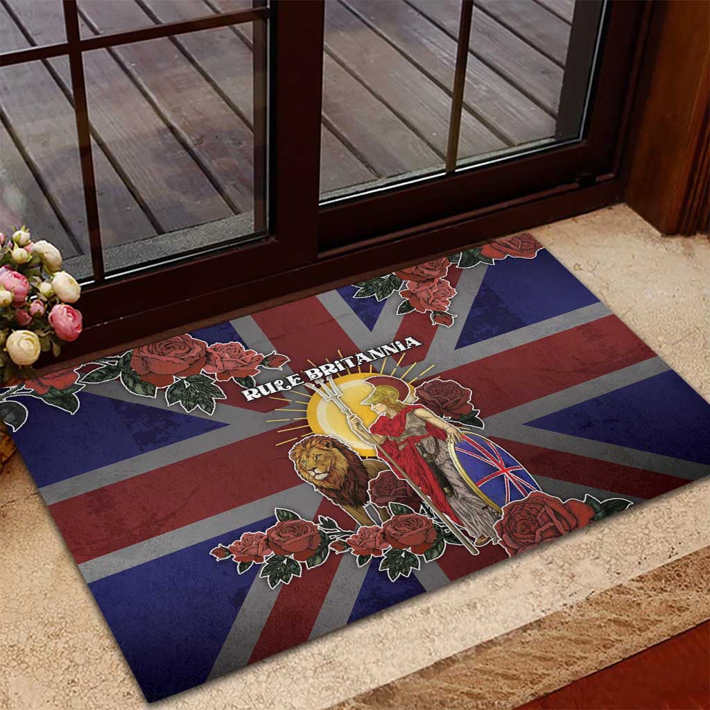 British Empire Rubber Doormat Rule Britannia - Wonder Print Shop