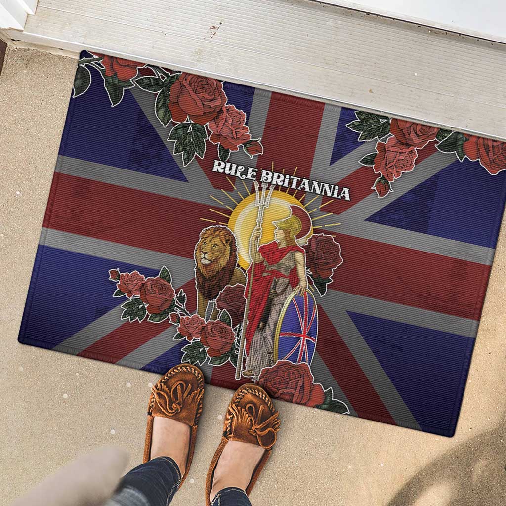 British Empire Rubber Doormat Rule Britannia - Wonder Print Shop