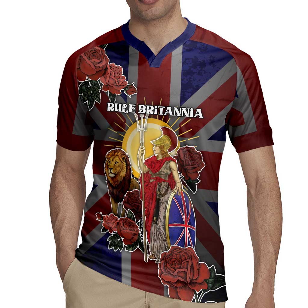 British Empire Rugby Jersey Rule Britannia - Wonder Print Shop