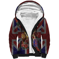 British Empire Sherpa Hoodie Rule Britannia - Wonder Print Shop