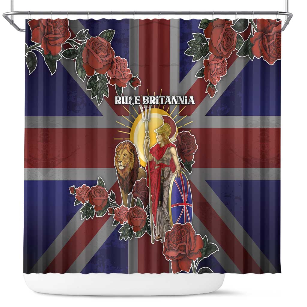 British Empire Shower Curtain Rule Britannia - Wonder Print Shop