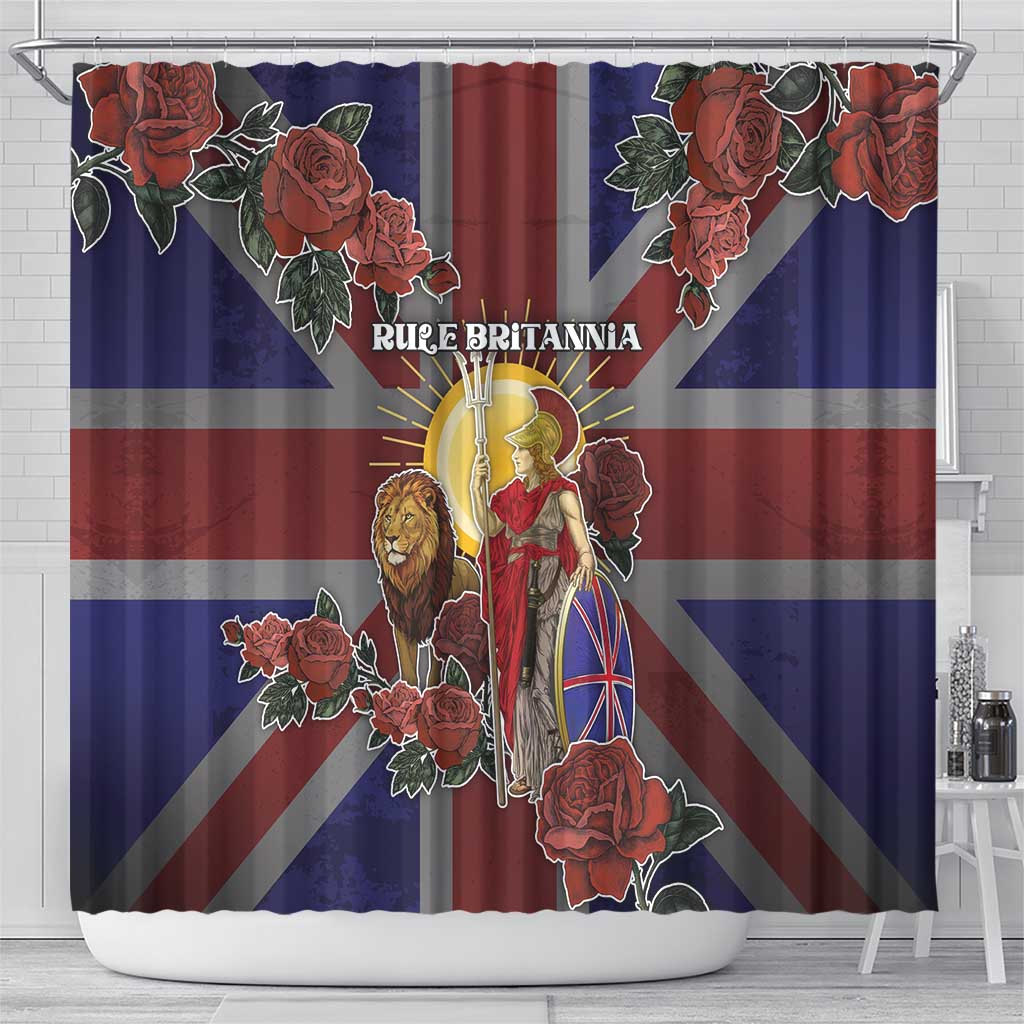 British Empire Shower Curtain Rule Britannia - Wonder Print Shop