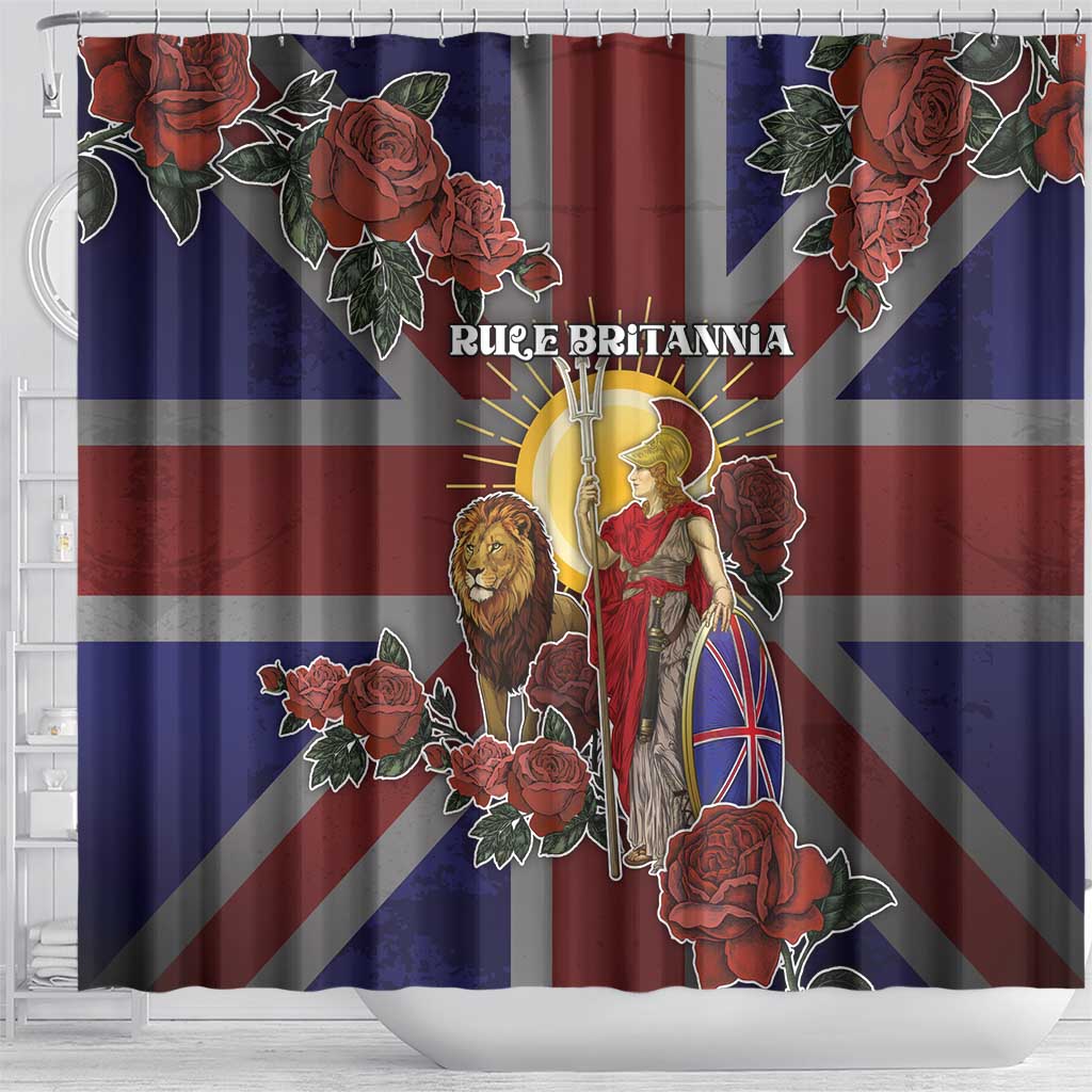 British Empire Shower Curtain Rule Britannia - Wonder Print Shop