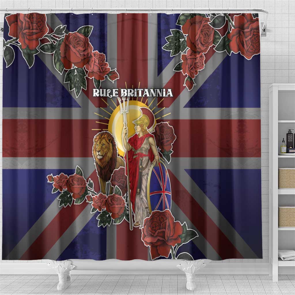 British Empire Shower Curtain Rule Britannia - Wonder Print Shop