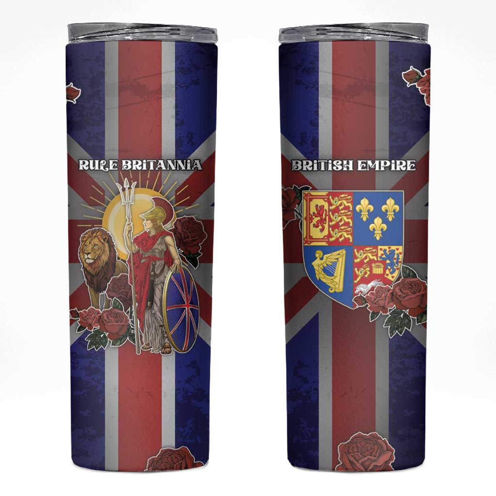 British Empire Skinny Tumbler Rule Britannia - Wonder Print Shop