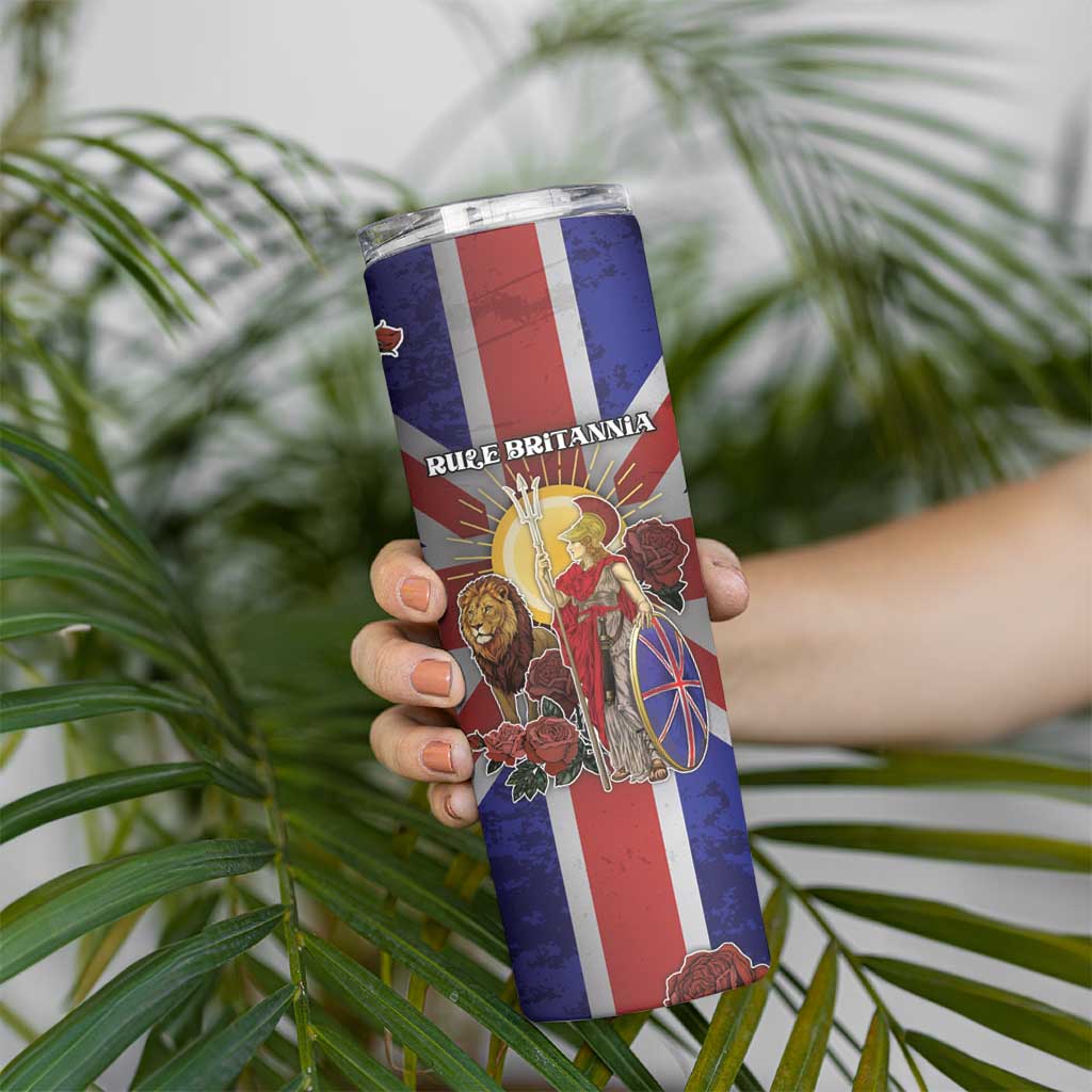 British Empire Skinny Tumbler Rule Britannia - Wonder Print Shop