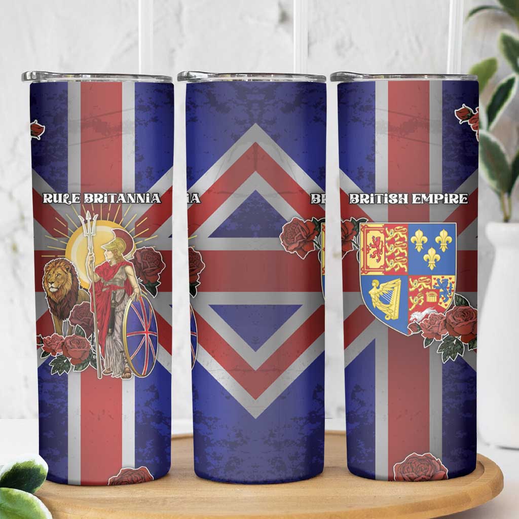 British Empire Skinny Tumbler Rule Britannia - Wonder Print Shop