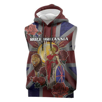 British Empire Sleeveless Hoodie Rule Britannia - Wonder Print Shop