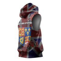 British Empire Sleeveless Hoodie Rule Britannia - Wonder Print Shop