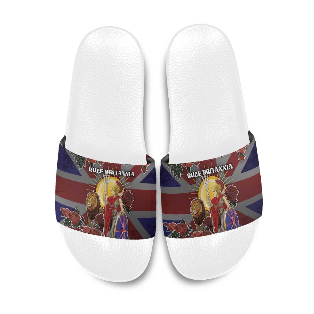 British Empire Slide Sandals Rule Britannia - Wonder Print Shop