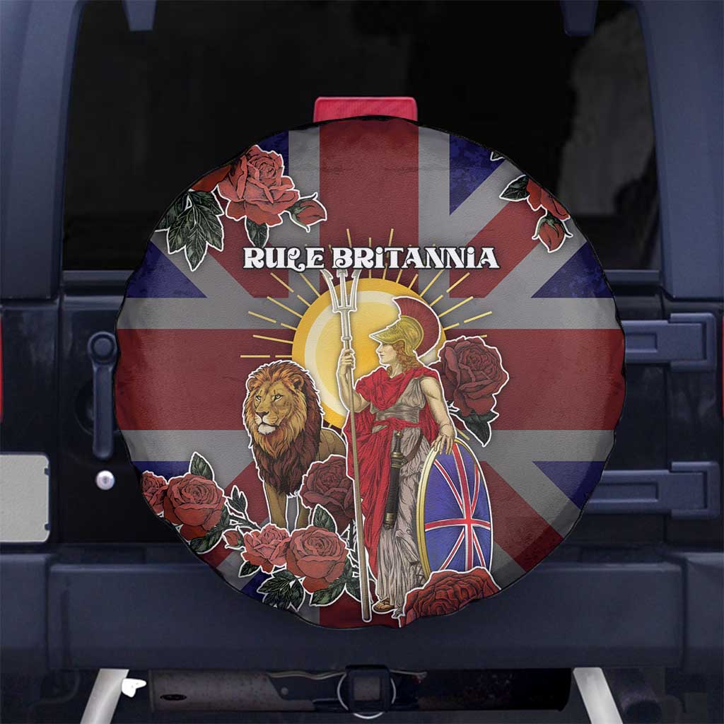 British Empire Spare Tire Cover Rule Britannia - Wonder Print Shop