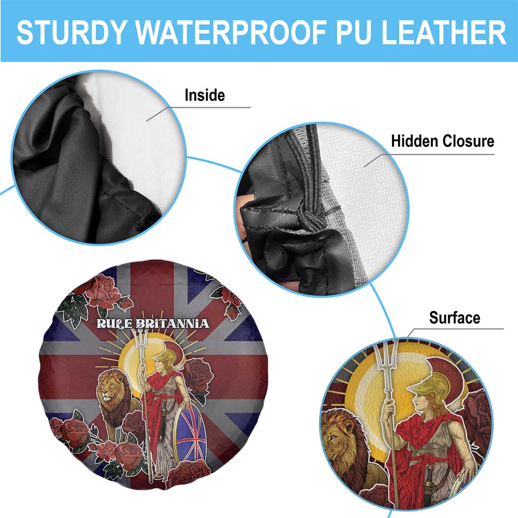 British Empire Spare Tire Cover Rule Britannia - Wonder Print Shop