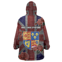 British Empire Wearable Blanket Hoodie Rule Britannia - Wonder Print Shop