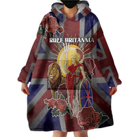 British Empire Wearable Blanket Hoodie Rule Britannia - Wonder Print Shop