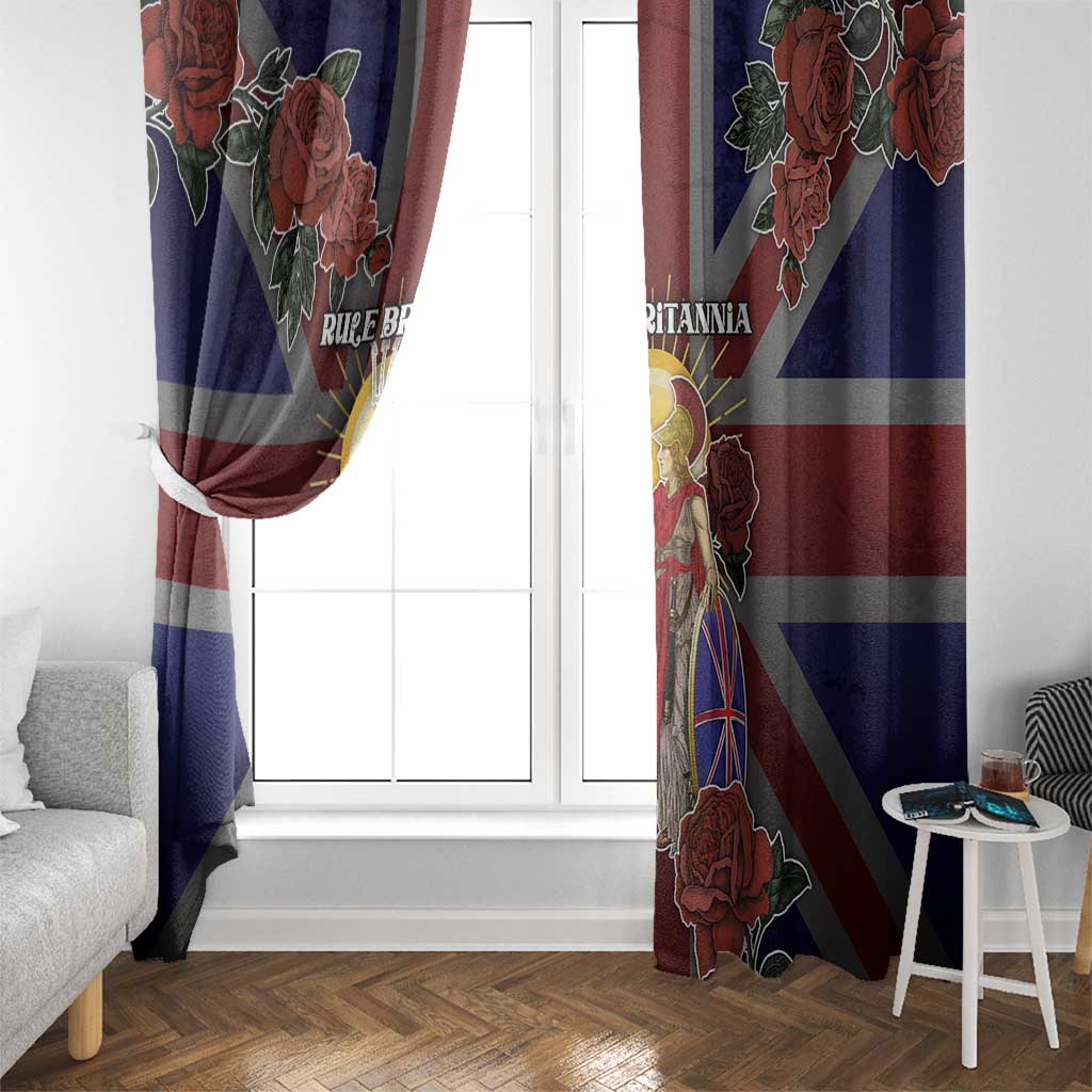 British Empire Window Curtain Rule Britannia - Wonder Print Shop