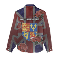 British Empire Women Casual Shirt Rule Britannia - Wonder Print Shop